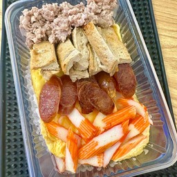 ข้าวไข่ข้นไข่กระทะ