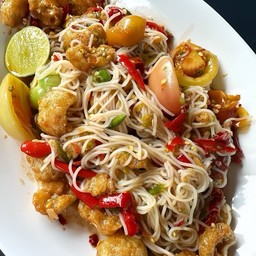 ตำซั่ว แคปหมู