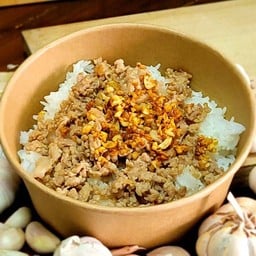 ข้าว ไก่กระเทียม