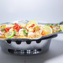 ปลาหมึกนึ่งมะนาว