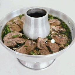 หม้อไฟเนื้อน่องลายเปื่อย