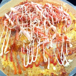 เครปเด้อสูวว~ (เครปจันทร์หอม บ้านบึง) กี่ไส้ก็ได้55บาท สาขาบ้านบึง
