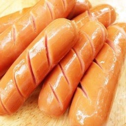 ใส้กรอก หนังกรอบทอด ชุด 5 ชิ้น