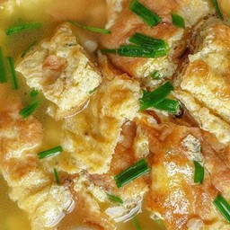 ต้มจืดไข่น้ำ (ไข่4ฟอง)