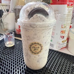 นมสดโอริโอ้ปั่น