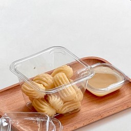 ชูโรส (ปาท่องโก๋สเปน) + นมข้น