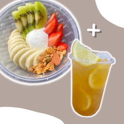 [เซตสุดฮิต] Simple M + ชาพีชเลม่อน