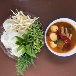 ขนมจีนตัวกลมมม บ้านระกาย จอหอ