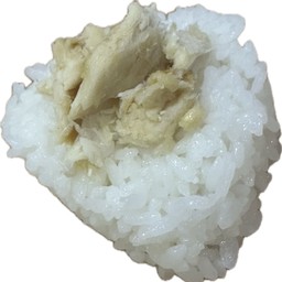 ข้าวปั้นปลาซาบะย่าง