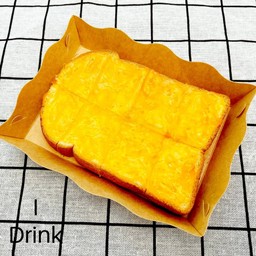 ปังปิ้งเนย+แยมส้ม