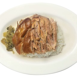 ข้าวขาหมู  (Braised pork leg over rice)