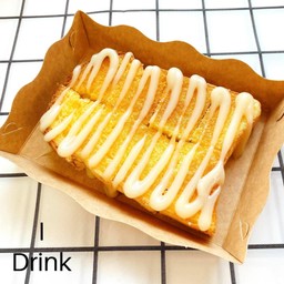 ปังปิ้งเนย+นม