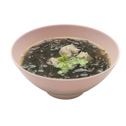 สาหร่ายหมูสับ (Seaweed soup with minced pork)