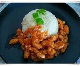 ข้าวหน้าไก่ผัดซอสน้ำมันหอย เด็กๆชอบๆ