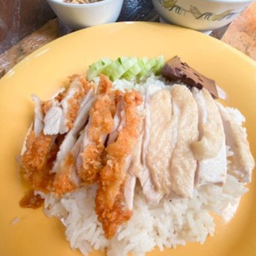 ข้าวมันไก่ น่อง + ทอด