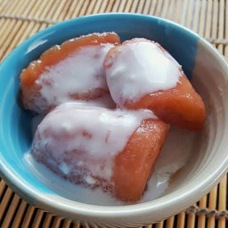 กล้วยเชื่อมสูตรเฉพาะ + น้ำกะทิสดยู้ฮู - S24