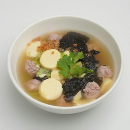 แกงจืดเต้าหู้หมูสับ
