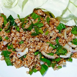 ลาบหมูสับ