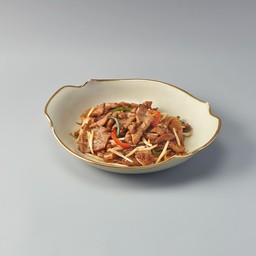 ก๋วยเตี๋ยวผัดเนื้อสไตล์ฮ่องกง (L)