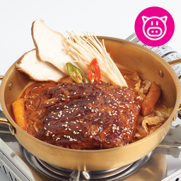 (Orginal) สไปซี่คัลบีจิม ซี่โครงหมูคุโรบุตะ