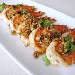 กุ้งผัดพริกเกลือ