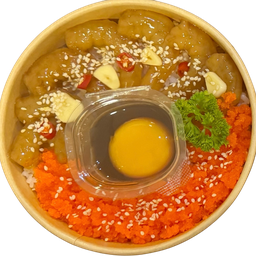 ข้าวหน้ากุ้งดับเบิ้ลดองเกาหลี