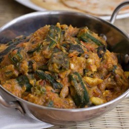 ผัดผักกระเจี๊ยบมาซาล่า