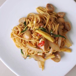 สปาเก็ตตี้ขี้เมาไก่