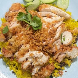 ข้าวหมกไก่ทอดธรรมดา