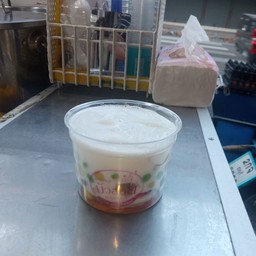 บัวลอย+แป้งกรอบ+มะพร้าวอ่อน