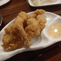 กุ้งชุปแป้งทอด
