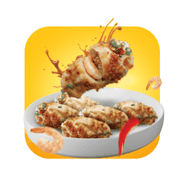 F2-เกี๊ยวอาม่าดุ (6 ชิ้น)