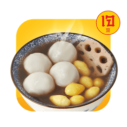 H2-บัวลอยน้ำขิงทรงเครื่อง (เจ)