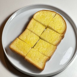 ปังปิ้ง เนย น้ำตาล