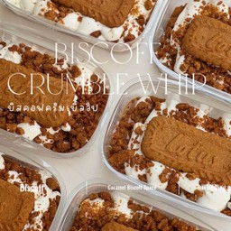 Biscoff crumble whip