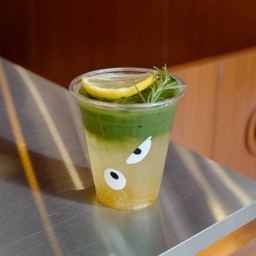 Matcha Yuzu Lemon Soda