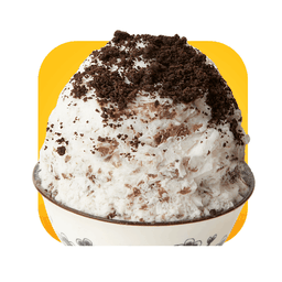 B+12 รสชาติคุกกี้แอนด์ครีม (บิงซูตามใจเลือกท็อปปิ้งเอง)