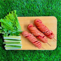 ฮอทดอกแดง  ( ทอด!!! ไม้ใหญ่ )