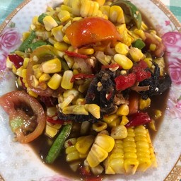 ตำข้าวโพด