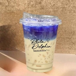 Butterfly pea two tone