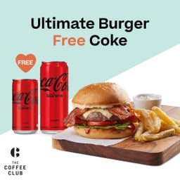 [อร่อยซ่ากับโค้ก] ชุดอัลติเมท ดับเบิ้ลชีสเบอร์เกอร์