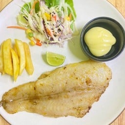 สเต๊กปลาดอลลี่ย่าง