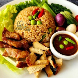 ข้าวคลุกน้ำพริก