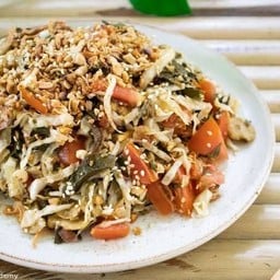 Lephet Thoke (Tea Leaf Salad) ยำใบชาพม่า 缅甸茶叶沙拉