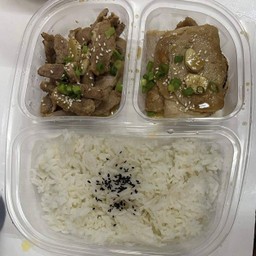 ข้าวหน้าหมูย่างสไตล์ญี่ปุ่น - ขนาดใหญ่ Grilled Pork Rice Bowl - Large size