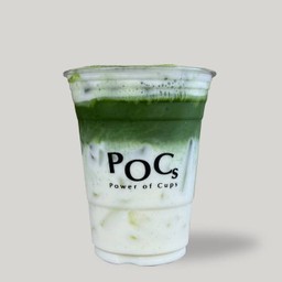 Iced Matcha Latte ( D )