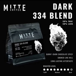 Dark 334 blend ( Dark Roast ) coffee bean