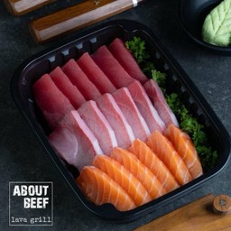 Salmon + Hamachi + Maguro Sashimi 300 G