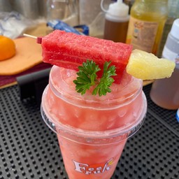 แตงโมง สับปะรด สมูทตี้