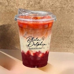 สตอเบอร์รี่ชาไทยนมสด